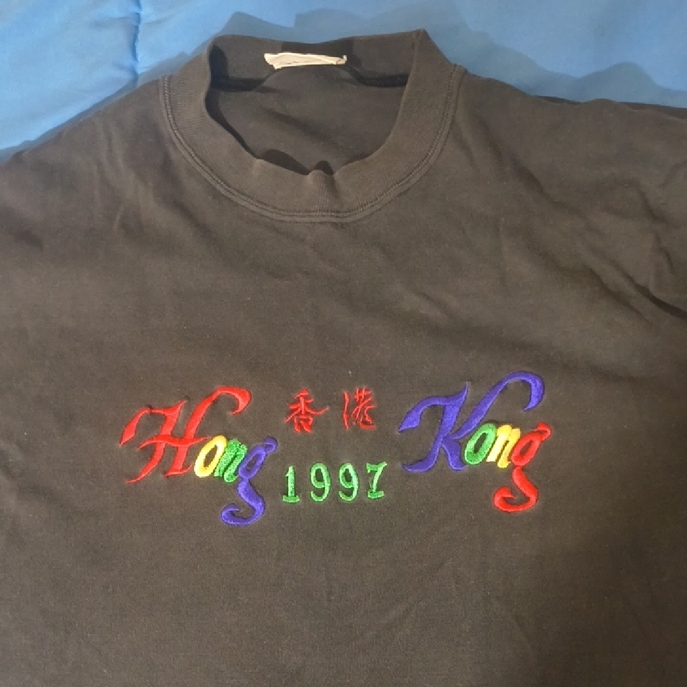 Hong Kong 1997 Shirt Vintage Rare Historical Shirt In Excellent Condition